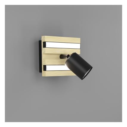 Eglo - LED-wandspot LED/2,2W/230V + 2xLED/1,2W + 2xLED/2W beige/zwart