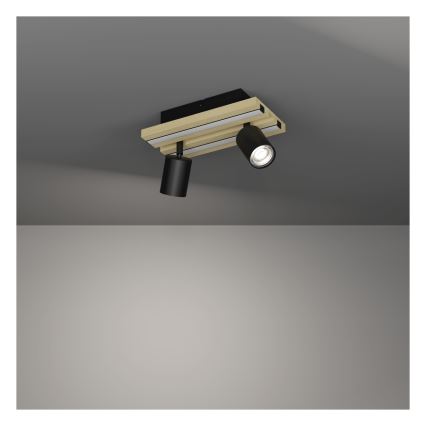 Eglo - LED-plafondspot 2xLED/2,2W/230V + 2xLED/1,2W + 2xLED/2W beige/zwart