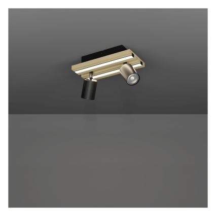 Eglo - LED-plafondspot 2xLED/2,2W/230V + 2xLED/1,2W + 2xLED/2W beige/zwart