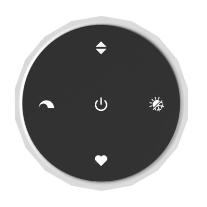 Eglo Stars of Light - LED dimbare plafondlamp LED/40W/230V 2200-6500K wit + afstandsbediening