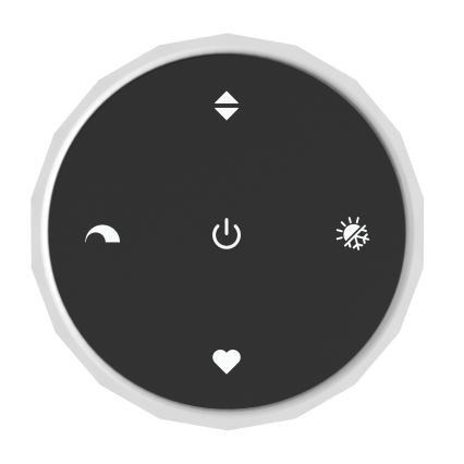 Eglo Stars of Light - dimbare LED-hanglamp aan kabel LED/40W/230V 2200-6500K wit + afstandsbediening