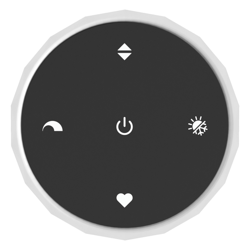 Eglo - LED dimbare hanglamp met kabelophanging LED/24,8W/230V 2200-6500K zwart + afstandsbediening