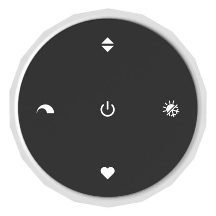 Eglo - LED dimbare gouden plafondlamp LED/40W/230V 2200-6500K + afstandsbediening