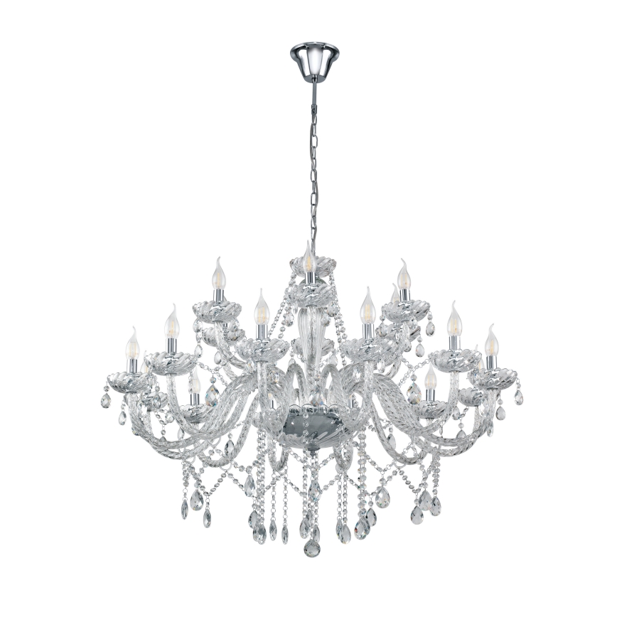 Eglo 39103 - Hanglamp BASILANO 1 18xE14/40W/230V