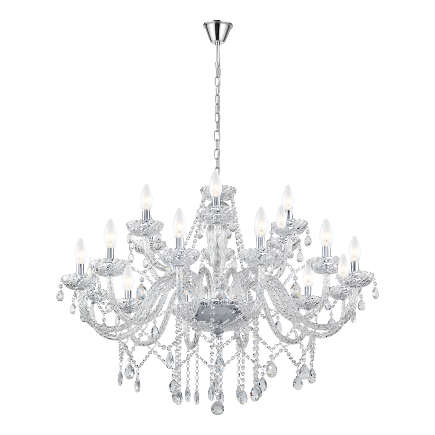 Eglo 39103 - Hanglamp BASILANO 1 18xE14/40W/230V