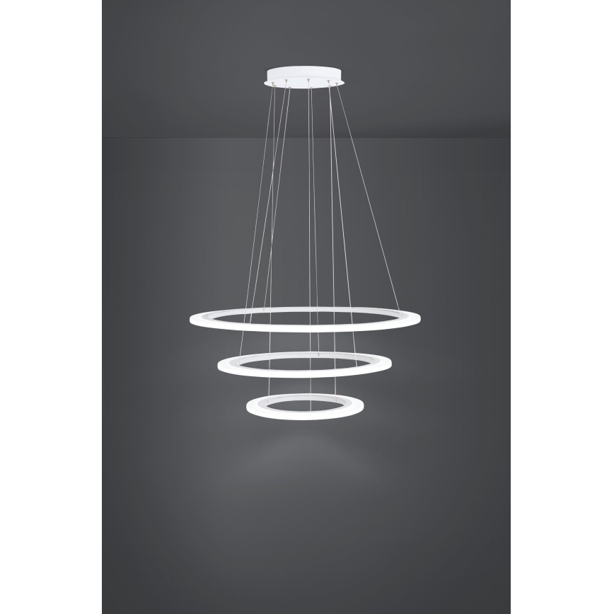 Eglo - Dimbare LED hanglamp aan een koord 1xLED/45W/230V + 1xLED/33W + 1xLED/19,5W