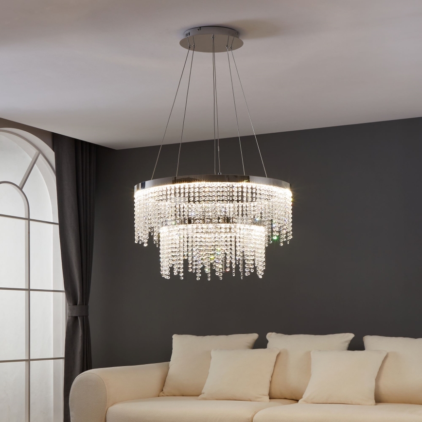 Eglo - Dimbare LED hanglamp aan een koord LED/45W/230V