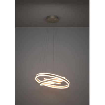 Eglo - Dimbare LED hanglamp aan een koord LED/78W/230V + LED/70W + LED/34W