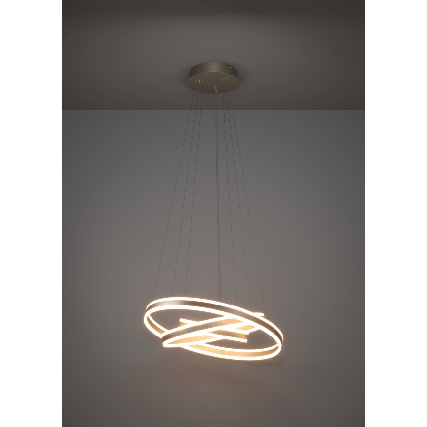 Eglo - Dimbare LED hanglamp aan een koord LED/78W/230V + LED/70W + LED/34W