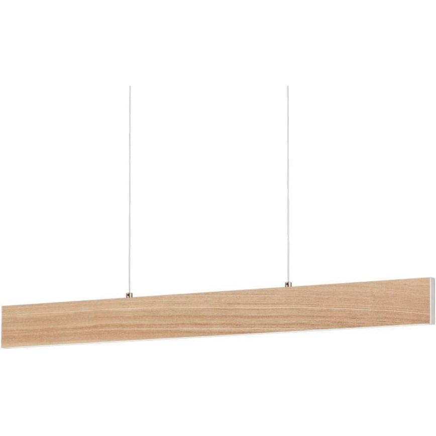 Eglo 39344 - LED-hanglamp aan kabel CLIMENE LED/17W/230V + LED/4,2W eiken