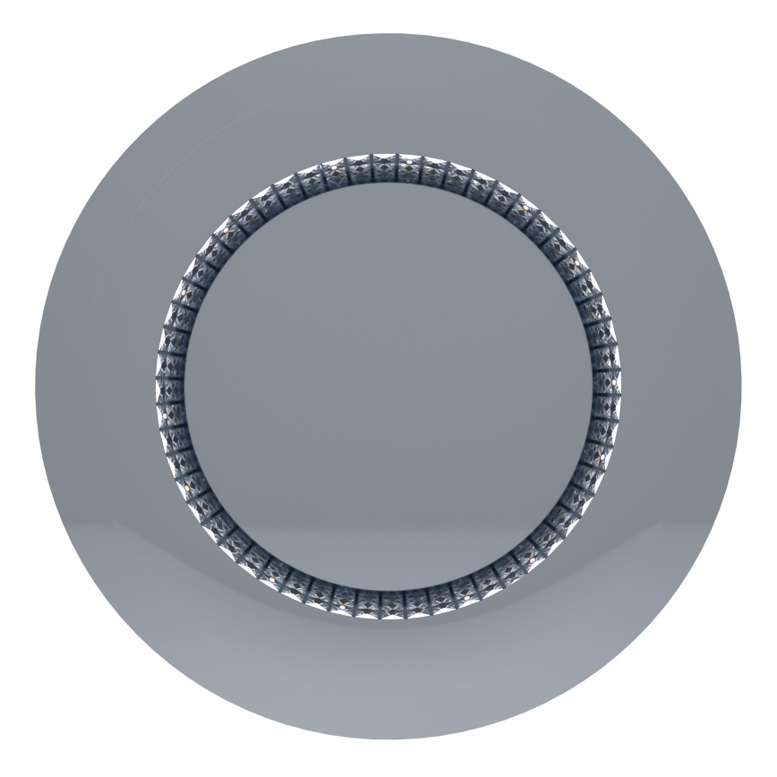 Eglo - Dimbare LED plafondlamp LED/44W/230V