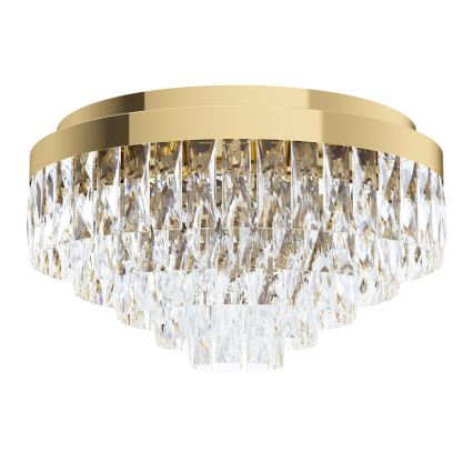 Eglo - Plafond Lamp 8xE14/40W/230V goud