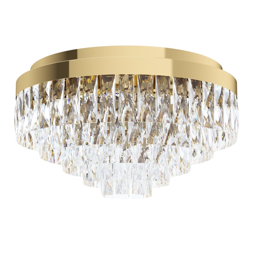 Eglo - Plafond Lamp 8xE14/40W/230V goud
