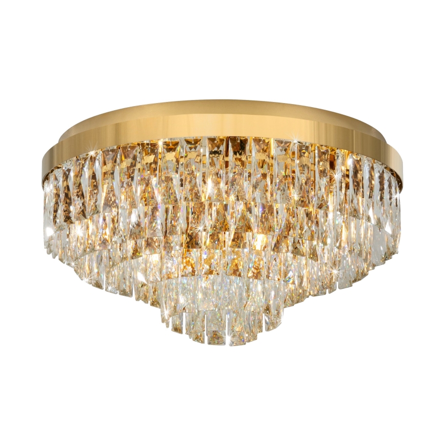 Eglo - Plafond Lamp 11xE14/40W/230V goud