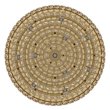 Eglo - Plafond Lamp 11xE14/40W/230V goud