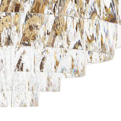 Eglo 39459 - Plafondlamp VALPARAISO 16xE14/40W/230V goudkleurig