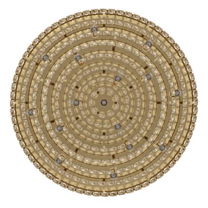 Eglo 39459 - Plafondlamp VALPARAISO 16xE14/40W/230V goudkleurig