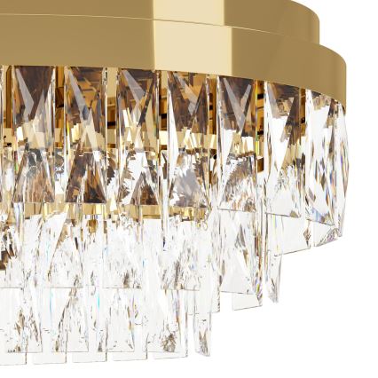 Eglo - Hanglamp aan een ketting 10xE14/40W/230V goud