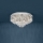 Eglo 39491 - Plafondlamp VALPARAISO 11xE14/40W/230V glanzend chroom