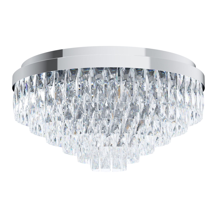 Eglo 39491 - Plafondlamp VALPARAISO 11xE14/40W/230V glanzend chroom