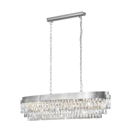 Eglo - Hanglamp aan een ketting 13xE14/40W/230V glanzend chroom