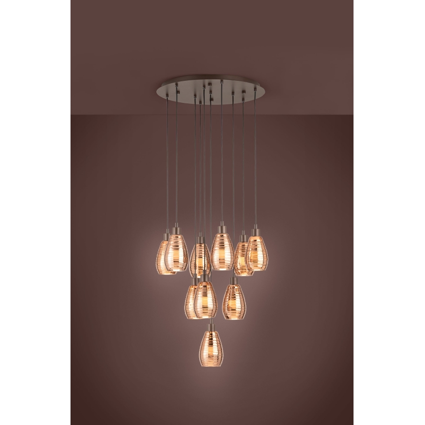 Eglo - Hanglamp aan koord 10xE27/60W/230V
