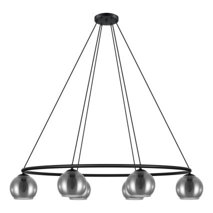 Eglo - Hanglamp aan een koord 6xE14/25W/230V