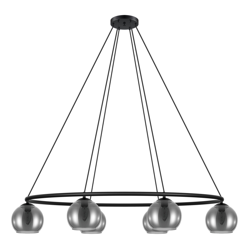 Eglo - Hanglamp aan een koord 6xE14/25W/230V