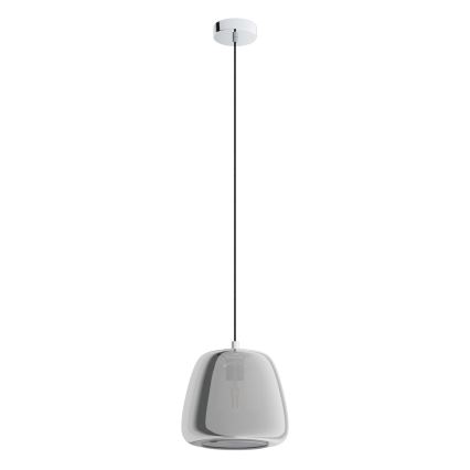 Eglo - Hanglamp aan een koord 1xE27/40W/230V diameter 26 cm gerookt