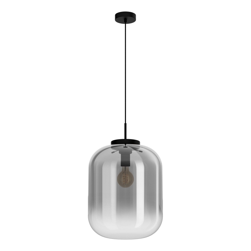 Eglo - Hanglamp aan een koord 1xE27/40W/230V diameter 35 cm gerookt