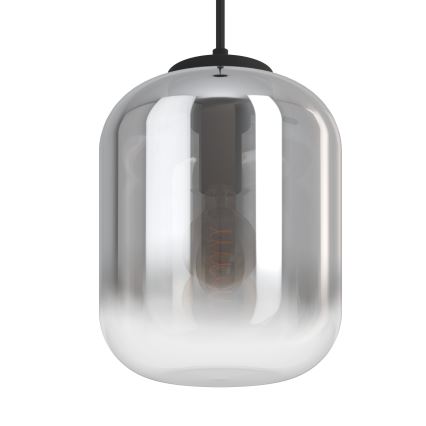 Eglo - Hanglamp aan een koord 1xE27/40W/230V diameter 35 cm gerookt