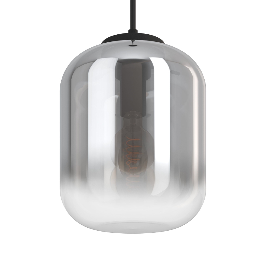 Eglo - Hanglamp aan een koord 1xE27/40W/230V diameter 35 cm gerookt