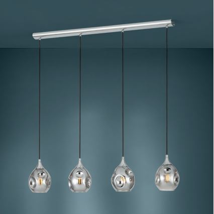 Eglo - Hanglamp aan een koord 4xE27/40W/230V