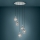 Eglo 39682 - BREGALLA hanglamp aan kabel, 5xE27/40W/230V, zwart/gerookt glas