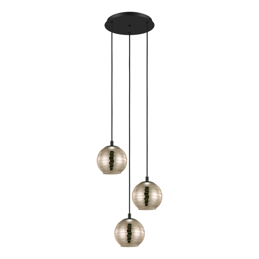 Eglo - Hanglamp aan een koord 3xE27/40W/230V