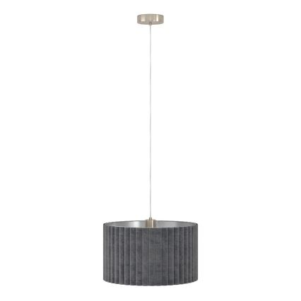 Eglo - Hanglamp aan een koord 2xE27/40W/230V grijs