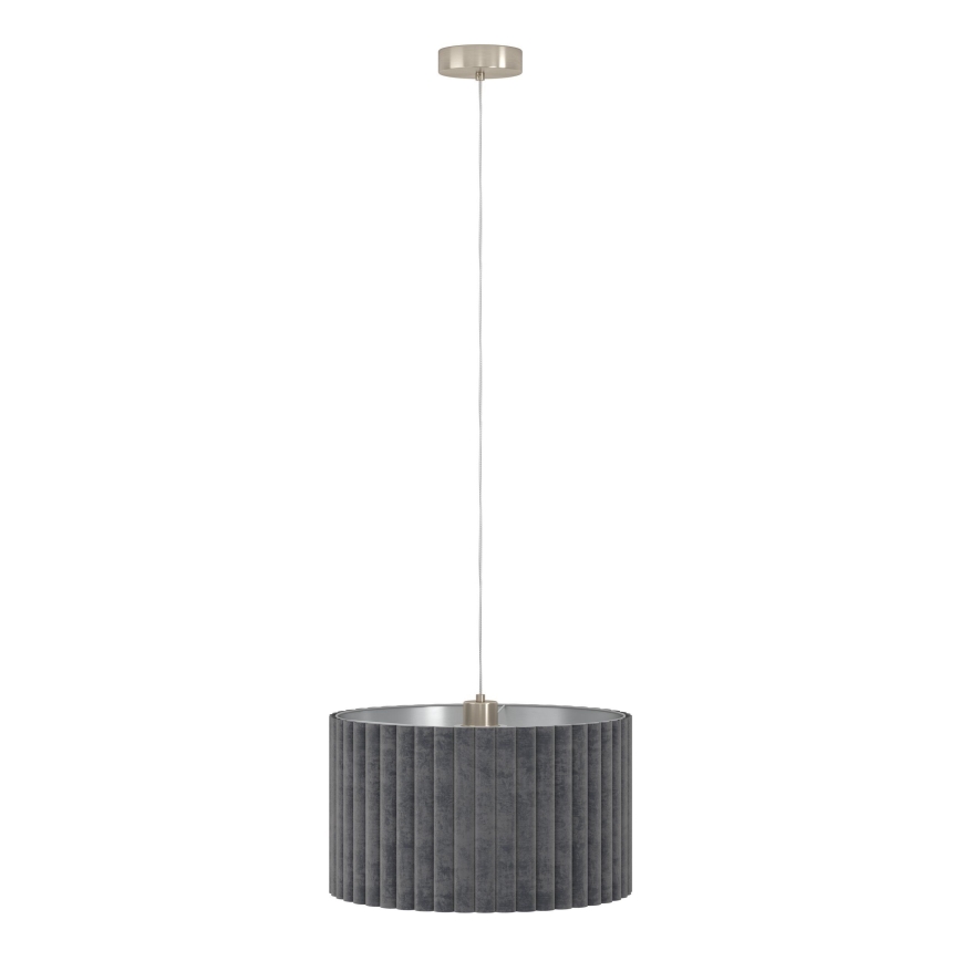 Eglo - Hanglamp aan een koord 2xE27/40W/230V grijs