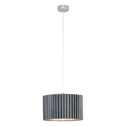 Eglo - Hanglamp aan een koord 1xE27/40W/230V grijs
