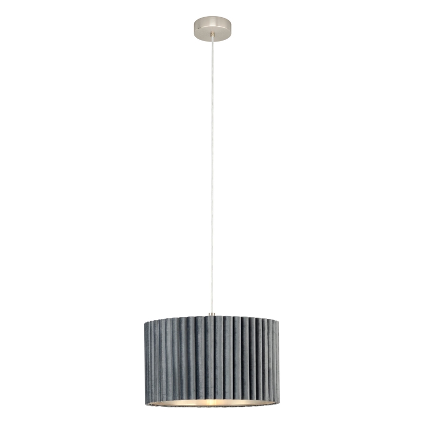 Eglo - Hanglamp aan een koord 1xE27/40W/230V grijs