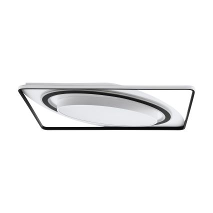 Eglo - Dimbare LED Plafondlamp LED/28W/230V+LED/13W+ LED/2,8W 3000-6500K zwart + afstandsbediening