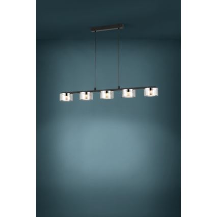 Eglo - Dimbare LED Hanglamp aan een koord 5xLED/5,4W/230V