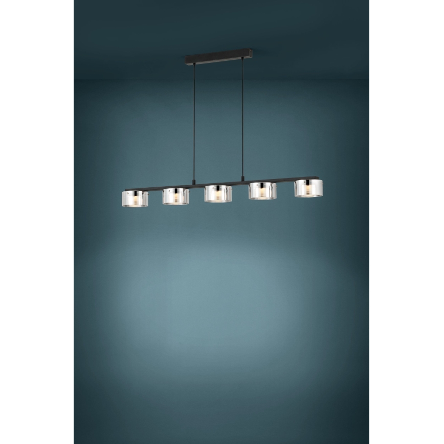 Eglo - Dimbare LED Hanglamp aan een koord 5xLED/5,4W/230V