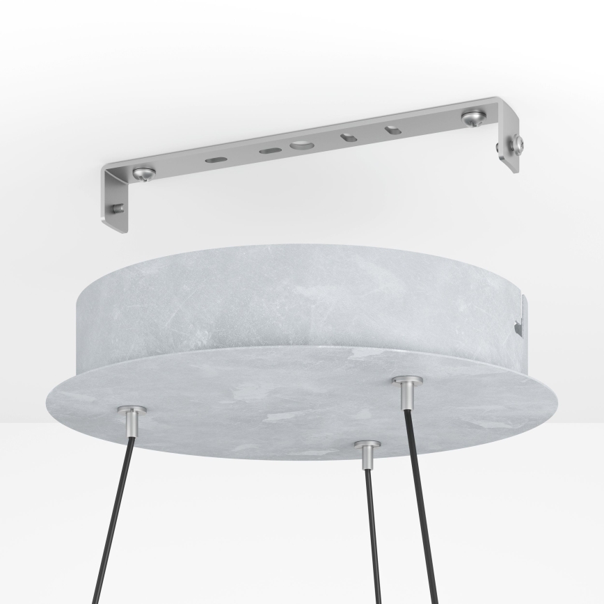 Eglo - Dimbare LED hanglamp aan een koord LED/36W/230V 3000K grijs/eiken