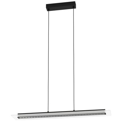 Eglo - Dimbare LED hanglamp aan een koord LED/57,5W/230V 3000K zwart + afstandsbediening