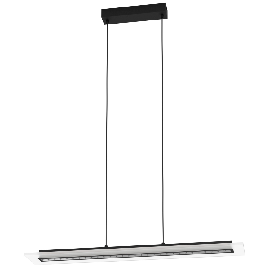 Eglo - Dimbare LED hanglamp aan een koord LED/57,5W/230V 3000K zwart + afstandsbediening
