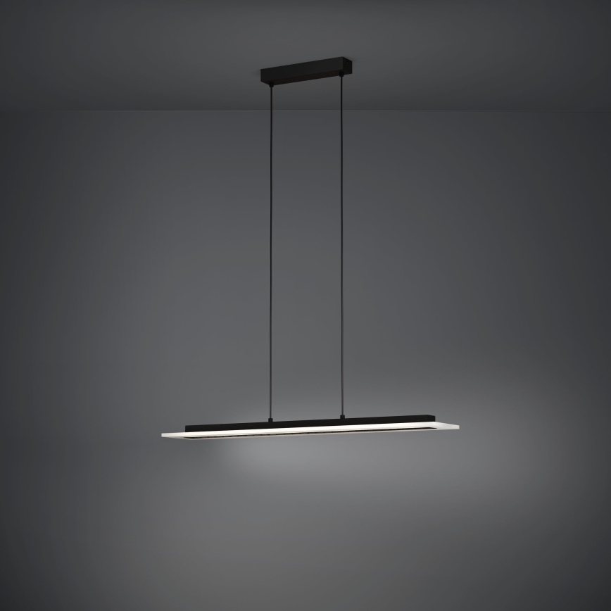 Eglo - Dimbare LED hanglamp aan een koord LED/57,5W/230V 3000K zwart + afstandsbediening