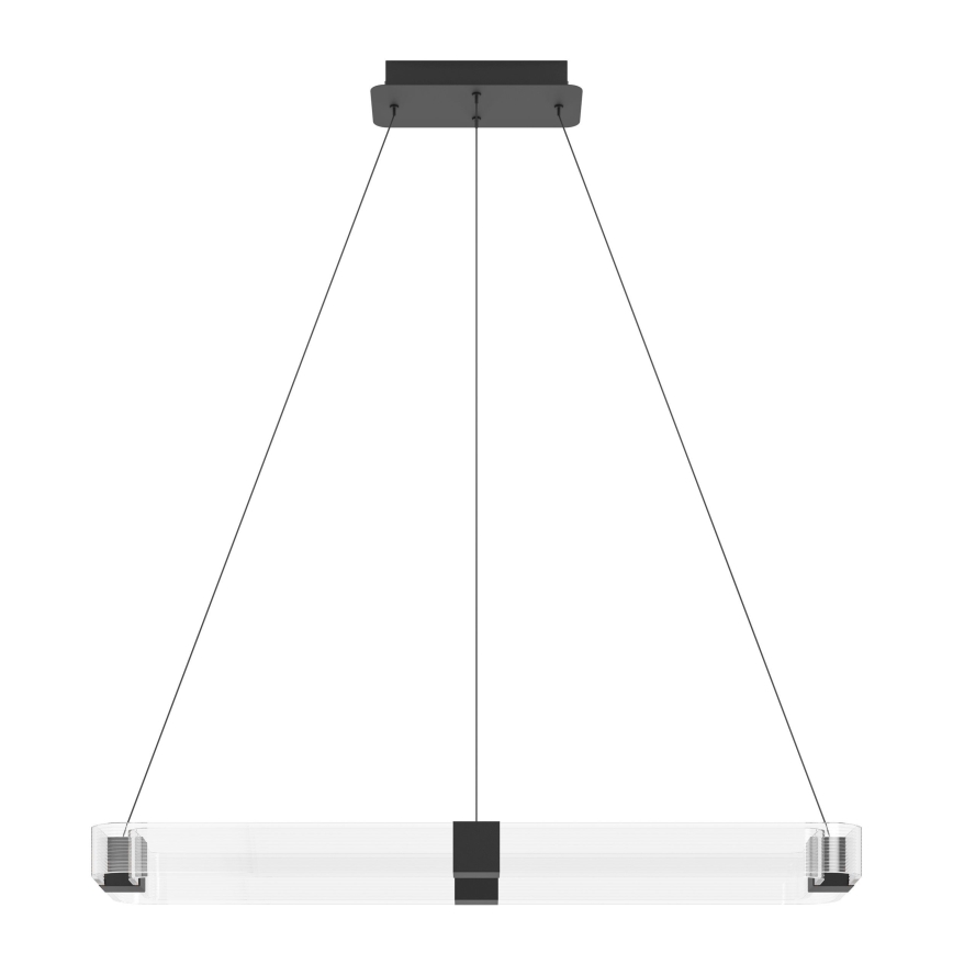 Eglo - Dimbare LED hanglamp aan een koord LED/39,2W/230V 3000K zwart