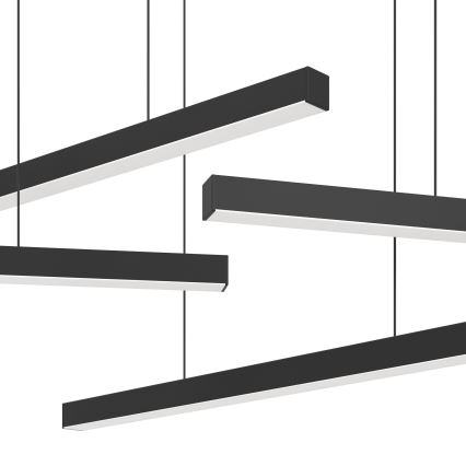 Eglo - Dimbare LED hanglamp aan een koord 6xLED/8,4W/230V 3000K zwart