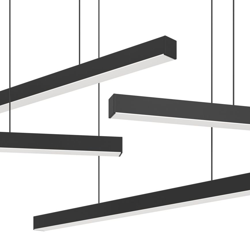 Eglo - Dimbare LED hanglamp aan een koord 6xLED/8,4W/230V 3000K zwart