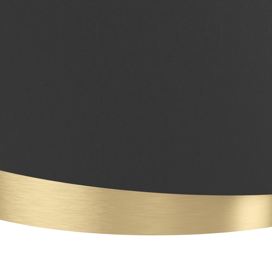 Eglo 39926 - Hanglamp aan een koord MANDERLINE 1xE27/40W/230V zwart/goud
